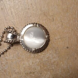 Elegant Silver Pendant Necklace